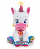 MA DOUCE LICORNE INTERACTIVE - PELUCHE MUSICALE ET LUMINEUSE - CLEMENTONI - 52329