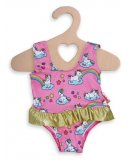 MAILLOT DE BAIN LICORNE 1 PIECE 28/35 CM - HELESS - HABIT POUPON (48)