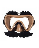 MASQUE DE PLONGEE DROLE DE TETE MOUSTACHE DELIRANTE - SWIMWAYS - ACCESSOIRE PISCINE