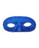 MASQUE LOUP METALLISE BLEU ADULTE - ACCESSOIRE DEGUISEMENT CARNAVAL