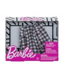 MATTEL - FXH87 - BARBIE - ACCESSOIRE POUPEE - JUPE A CARREAU NOIR ET BLANC - ROBE - TENUE - HABIT