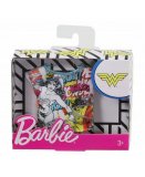 MATTEL - FXJ95 - BARBIE DEBARDEUR WONDER WOMAN - TOP DC - TENUE - HABIT - ACCESSOIRE POUPEE