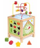 MAXI LOOPING JARDIN - CUBE MULTI-ACTIVITES EN BOIS - JANOD - J08165