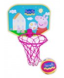 MINI PANNEAU DE BASKET PEPPA PIG + BALLE - SET BASKETBALL ENFANT