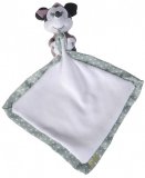 MINNIE GRAND DOUDOU PLAT VERT ET BLANC 25 X 25 CM - PELUCHE DISNEY - NICOTOY