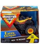 MONSTER JAM EARTH SHAKER - VEHICULE ECHELLE 1:43 - VOITURE JAUNE - SPIN MASTER