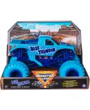 MONSTER JAM GEANT : BLUE THUNDER - VOITURE BLEUE - VEHICULE ECHELLE 1:24 - SPIN MASTER - 20144301