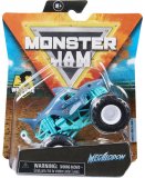 MONSTER JAM MEGALODON - VEHICULE MINIATURE METAL BLEUE - SPIN MASTER