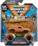 MONSTER JAM MYSTERY MUDDERS GRAVE DIGGER - VEHICULE MINIATURE METAL EXCLUSIF - SPIN MASTER