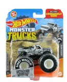 MONSTER TRUCK CHASSIS SNAPPER - HOT WHEELS - VEHICULE BLACK WHITE NOIR ET BLANC - MATTEL - GXY27