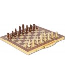 NATURAL GAMES - JEU D'ECHECS EN BOIS - JEU DE SOCIETE