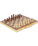 NATURAL GAMES - JEU D'ECHECS EN BOIS - JEU DE SOCIETE