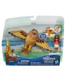 PACK AVENTURES AVEC MAUI LE DEMI-DIEU - SET DISNEY VAIANA + AIGLE MAUI - HASBRO - C0198