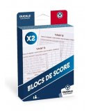 PACK DE 2 BLOCS DE SCORE YAM'S - 80 FEUILLES DE MARQUE - DUCALE