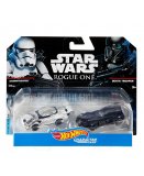 PACK DE 2 VEHICULES STAR WARS STORMTROOPER ET DEATH TROOPER - HOT WHEELS ROGUE ONE - MATTEL - DXP95