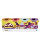 PACK DE 4 POTS DE PATE A MODELER COULEURS SORBET PLAY-DOH - HASBRO - E4869 - JEU CREATIF