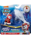 PAT PATROUILLE AQUA PUPS MARCUS ET SON DAUPHIN - FIGURINE CHIEN - PAW PATROL - SPIN MASTER - 20139321