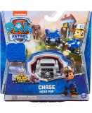 PAT PATROUILLE HERO PUP - CHASE + DRONE DE SAUVETAGE A CLIPSER +  ANIMAL + CENTRE DE COMMANDE - FIGURINE CHIEN - PAW PATROL - SPIN MASTER - 20139036