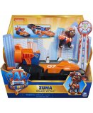 PAT PATROUILLE LE FILM : ZUMA AVEC SON HOVERCRAFT TRANSFORMABLE - FIGURINE CHIEN - VEHICULE DE LUXE - PAW PATROL - SPIN MASTER - 20133391