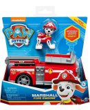 PAT PATROUILLE MARCUS AVEC CAMION DE POMPIER GRANDE ECHELLE - FIGURINE CHIEN - PAW PATROL - SPIN MASTER - 20114322