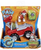 PAT PATROUILLE MARCUS ET SON 4 X 4 TOUT TERRAIN POMPIER + DINOSAURE MYSTERE - FIGURINE CHIEN - PAW PATROL DINO RESCUE