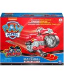 PAT PATROUILLE MOTO PUPS : MARCUS AVEC SA MOTO A RETROFRICTION - FIGURINE CHIEN - VEHICULE DE LUXE - PAW PATROL - SPIN MASTER