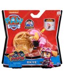 PAT PATROUILLE STELLA AVEC SAC A DOS ET BADGE - FIGURINE CHIEN - PAW PATROL MOTO PUPS - SPIN MASTER - 20128242