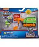 PAT PATROUILLE ULTIMATE ROCKY ET SON CAMION GRUE - FIGURINE CHIEN - PAW PATROL - SPIN MASTER - 20101482