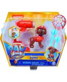 PAT PATROUILLE ZUMA AVEC SON ET SAC A DOS TRANSPORTABLE - FIGURINE CHIEN - PAW PATROL THE MOVIE - SPIN MASTER - 20130319