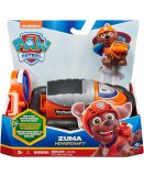 PAT PATROUILLE ZUMA AVEC SON HOVERCRAFT - FIGURINE CHIEN - PAW PATROL - SPIN MASTER