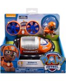 PAT PATROUILLE ZUMA ET SON HOVERCRAFT - FIGURINE CHIEN - PAW PATROL - SPIN MASTER