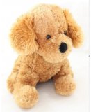 PELUCHE CHIEN BRUN ASSIS 22 CM 