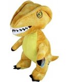 PELUCHE DINOSAURE T-REX GEANT JAUNE 53 CM - JURASSIC WORLD - GRANDE PELUCHE LICENCE