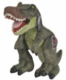 PELUCHE DINOSAURE T-REX VERT 40 CM - JURASSIC PARK - DINO TYRANNOSAURE - PELUCHE LICENCE