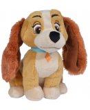 PELUCHE DISNEY : CHIEN MISS LADY 37 CM - BELLE ET LE CLOCHARD - NICOTOY