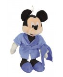 PELUCHE DISNEY MICKEY EN PEIGNOIR BLEU 25 CM - NICOTOY - PELUCHE LICENCE