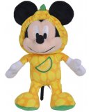 PELUCHE DISNEY MICKEY GRENOUILLERE CITRON JAUNE 33 CM - NICOTOY - PELUCHE LICENCE