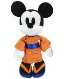 PELUCHE DISNEY : MICKEY KIMONO ORANGE 30 CM - PELUCHE LICENCE COLLECTOR