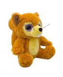 PELUCHE ECUREUIL AVEC GROS YEUX 15 CM - WILD PLANET - K7870