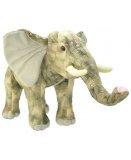 PELUCHE ELEPHANT 40 CM - ANIMAUX DE LA SAVANE - WILD PLANET - K7515