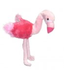 PELUCHE FLAMANT ROSE 20 CM - FLOPPY'S - WILD PLANET - K7692