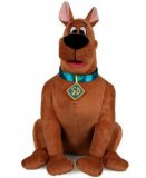 PELUCHE GANTE CHIEN SCOOBY-DOO ASSIS 70 CM - GRANDE PELUCHE LICENCE DESSIN ANIME