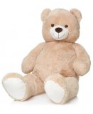 PELUCHE GEANTE : GRAND OURS BEIGE 1 M 20 - SAM - MEGA OURS 120 CM - XXL