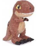 PELUCHE GEANTE JURASSIC WORLD : T-REX BRUN 90 CM - PELUCHE LICENCE TYRANNOSAURE - DOUDOU XXL