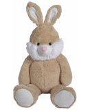 PELUCHE GEANTE : LAPIN BEIGE 1 M 10 - GRAND PELUCHE 110 CM - DOUDOU XL - NICOTOY