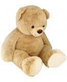 PELUCHE GEANTE OURS BEIGE 1M75 - SAM - MEGA OURS - XXXL - NICOTOY***************