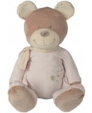 PELUCHE GEANTE OURS CALIN ROSE 1 METRE - DOUDOU NICOTOY