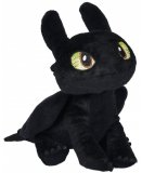 PELUCHE KROKMOU DRAGON NOIR 32 CM - PELUCHE LICENCE DRAGONS