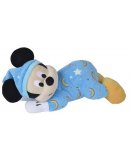 PELUCHE MICKEY PHOSPHORESCENTE BLEU 33 CM DISNEY - BRILLE DANS LA NUIT - NICOTOY