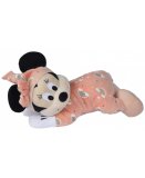 PELUCHE MINNIE PHOSPHORESCENTE ORANGE 33 CM DISNEY - BRILLE DANS LA NUIT - NICOTOY